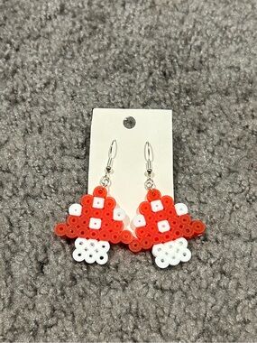 Mushroom earrings